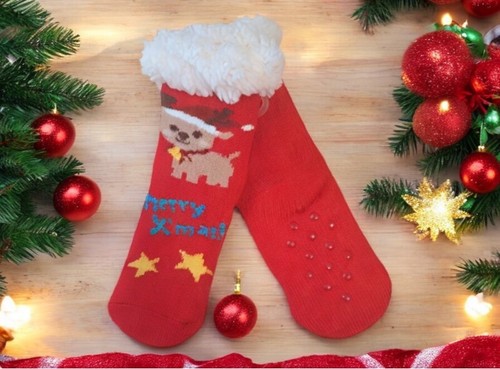 Natale calzini imbottiti